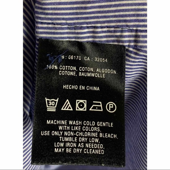 Anthropologie Meadow Rue Top Button Front Blue 4 - Picture 5 of 5